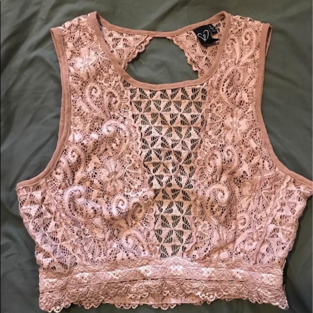Windsor Lace Crop Top